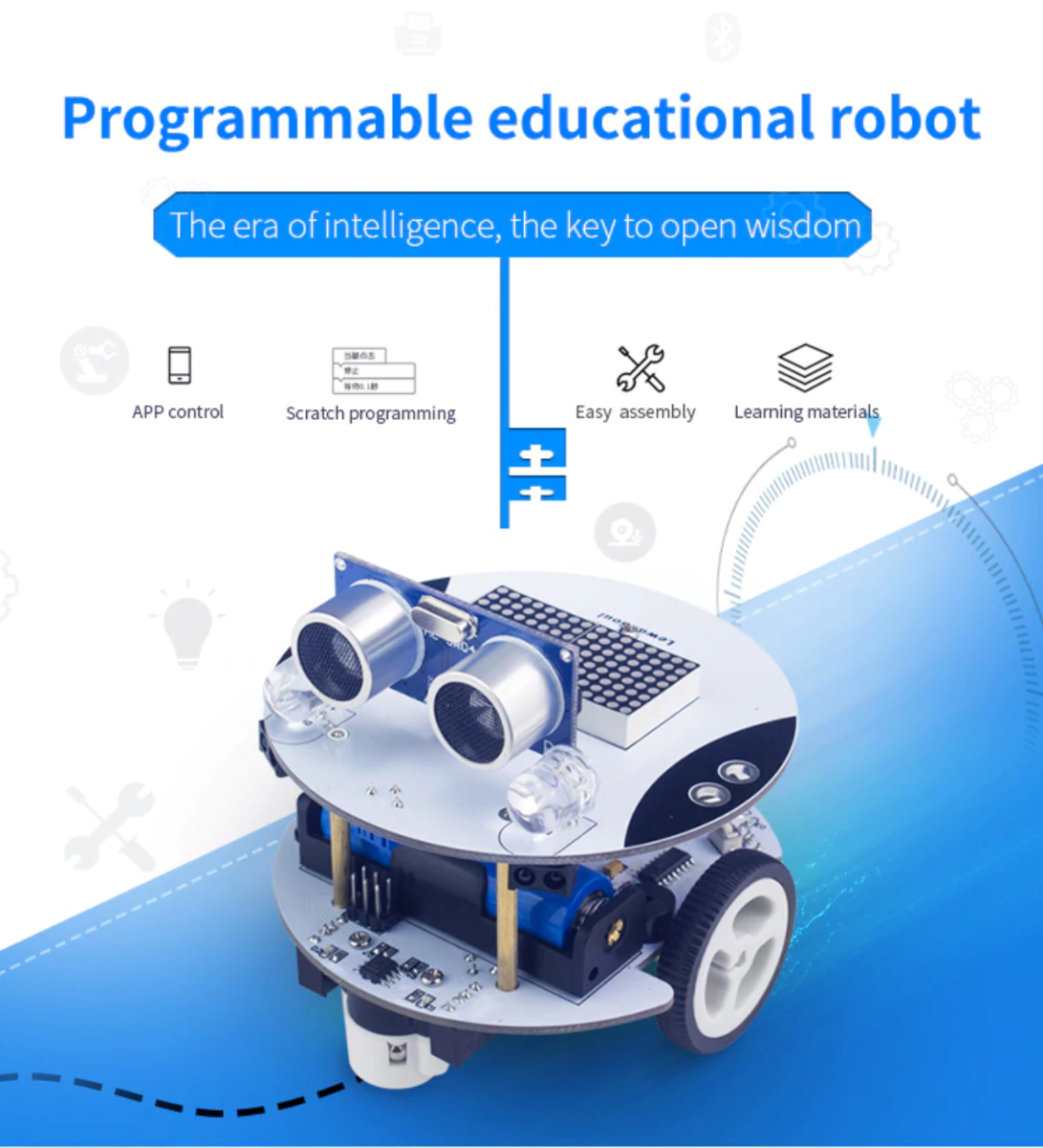 QBot Programmable Smart Robot Car Kit